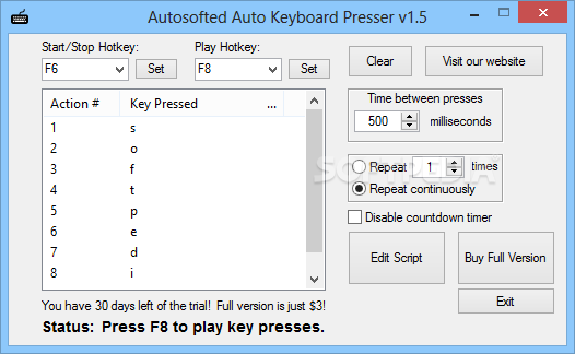 auto keyboard presser for mac